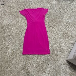 Elegant Pink Women's Dress